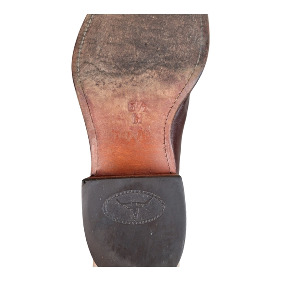 Vintage RM Williams Australian Leather Boot Brown Size 6.5H AUS - Picture 9 of 11